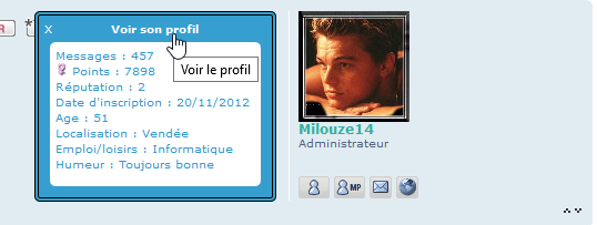 [PHPBB3] Afficher les champs du profil au clic sur l'avatar 223