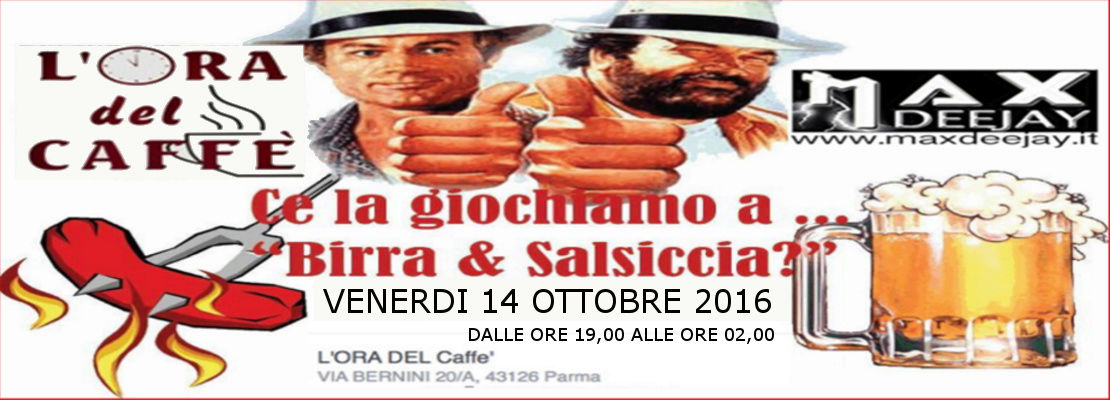 Festeggiamo insieme il 2° anno del Bar "L'Ora del Caffè" 14otto10