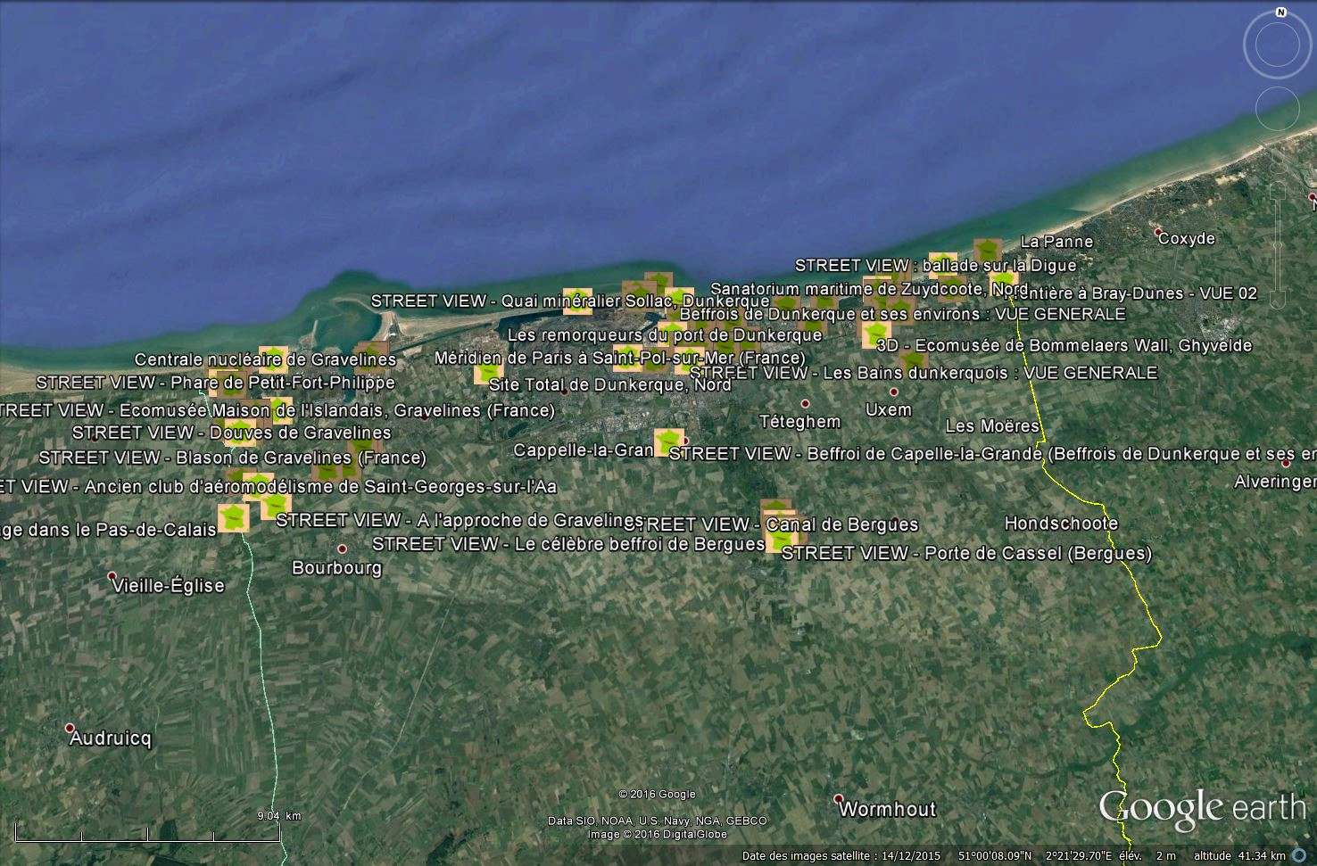 [KML] TOUR DE FRANCE VIRTUEL : le fichier KML pour Google Earth Sans_t32