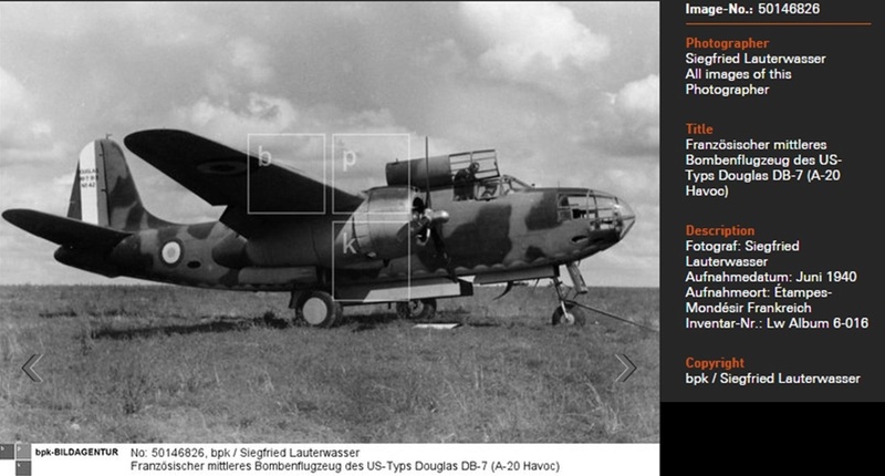 Douglas DB-7 - Etampes-Mondésir - Juin 1940 Db7eta10