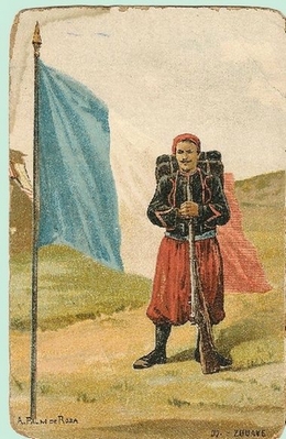 Insignes,Médailles,Attributs, Affiches - TERRE - Page 8 Zouave10
