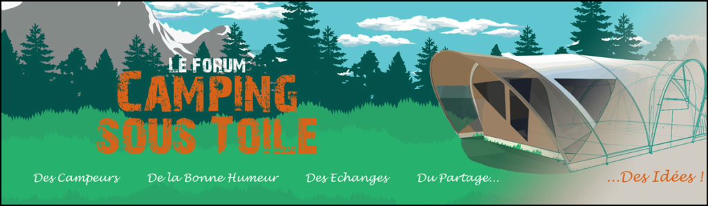 Camping sous toile