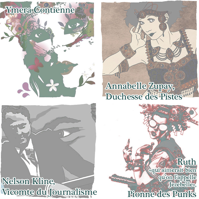 Quatre personnages prêts a jouer 4pnj10