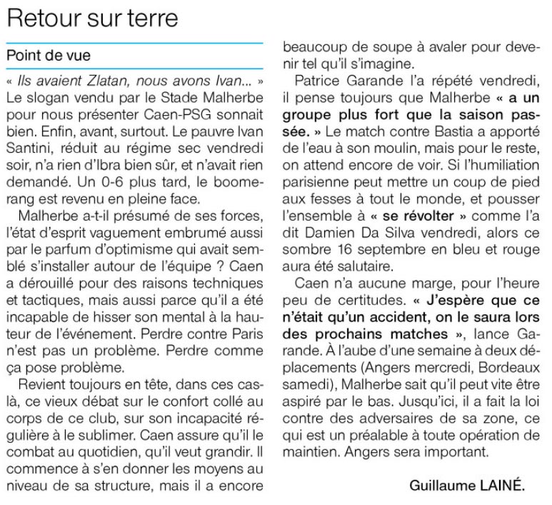 Revue de Presse - (2016/2017) Ligue 1 Laine10