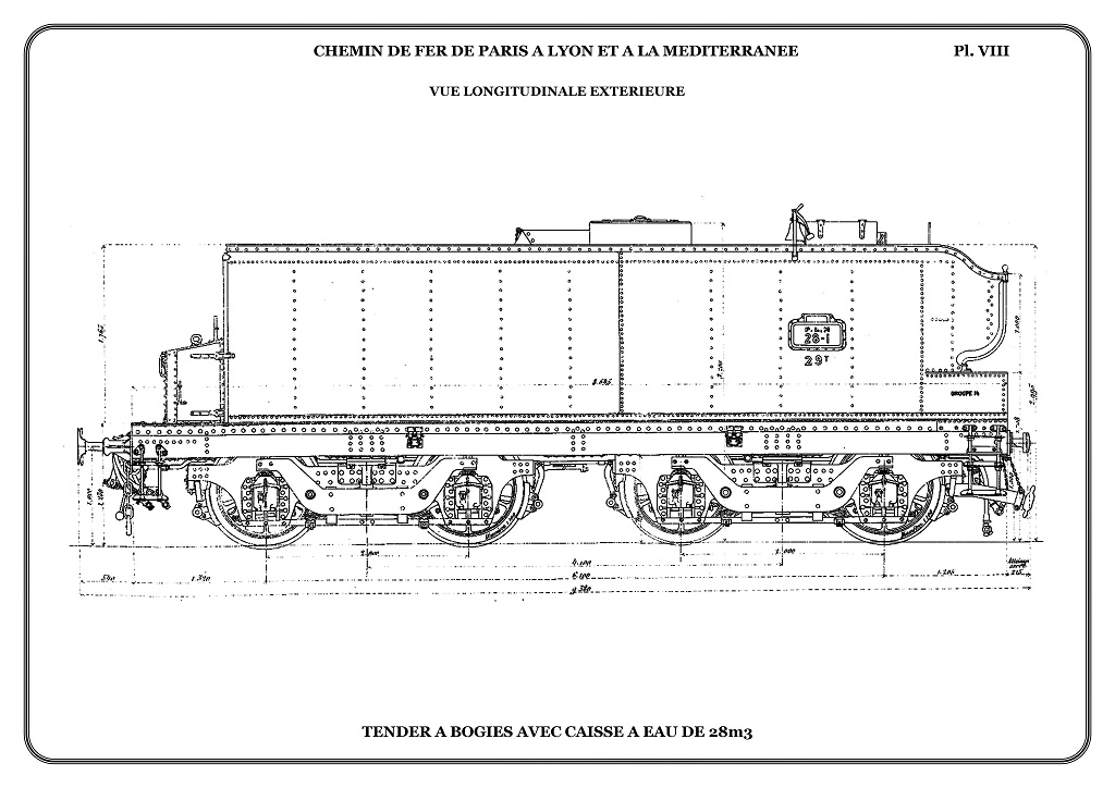Banque de données ~ Locomotive à vapeur 231 Pacific (PLM & PO). Tp231p43