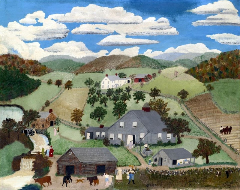 Anna Mary Robertson aka Grandma Moses  A42