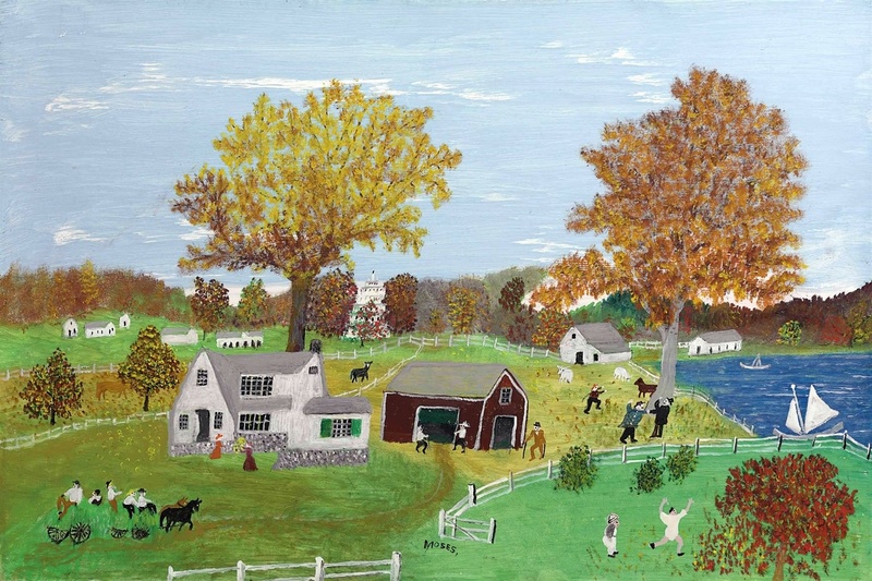 Anna Mary Robertson aka Grandma Moses  A49