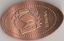 Elongated-Coin = 25 graveurs Cavale10