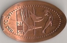 Elongated-Coin = 28 graveurs Der11