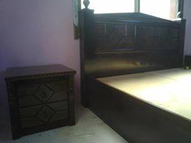سرير خشب طبيعي 1210