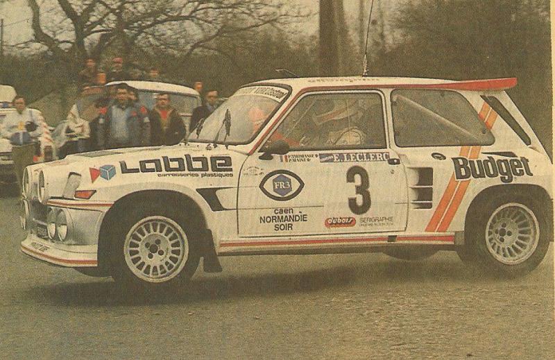 Renault 5 Maxi Philippe Touren au Rally Ypres 1986 19862010