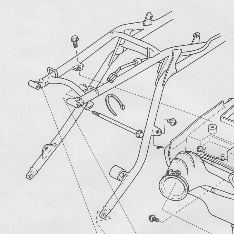 Recherche boucle arrière cadre 400XR de 1997 P5-010