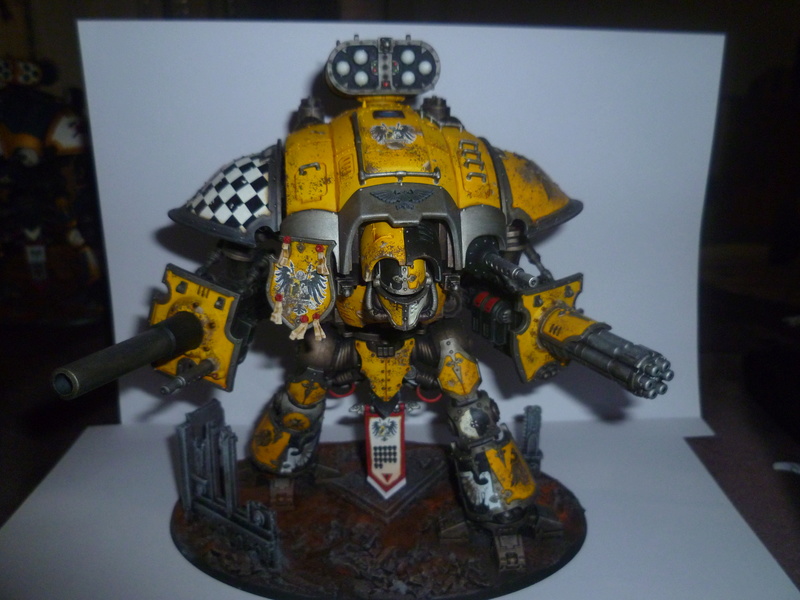 Imperial knight - Legions 30k loyalistes et renegats P1030713