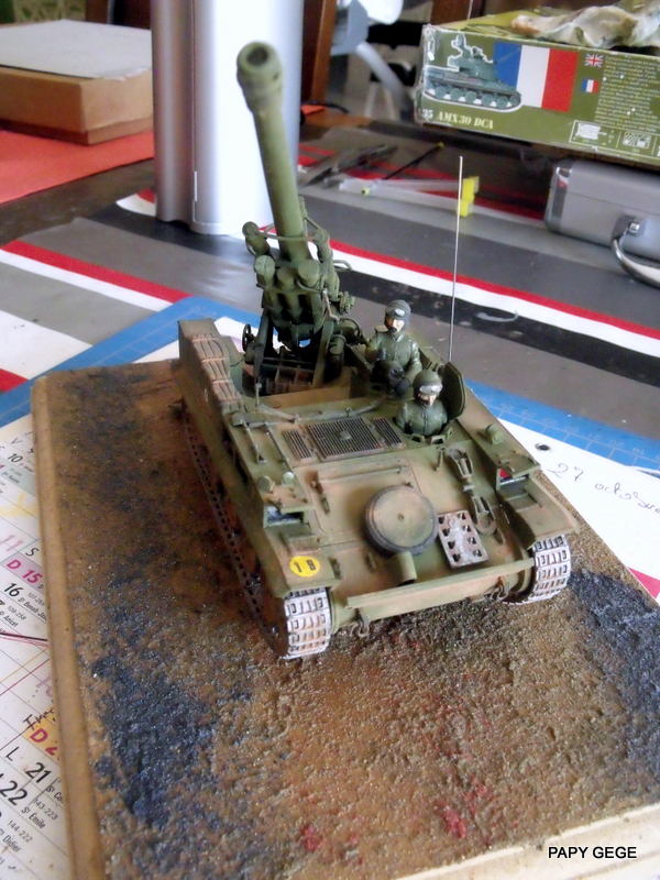 AMX 13 155 Automouvant au 1/35 de heller 21-pds10