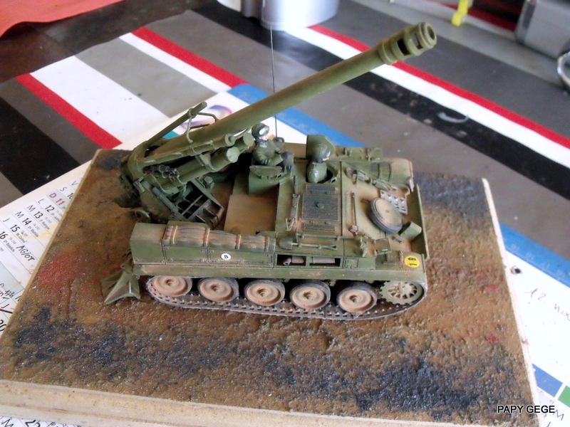 AMX 13 155 Automouvant au 1/35 de heller 22-pds10