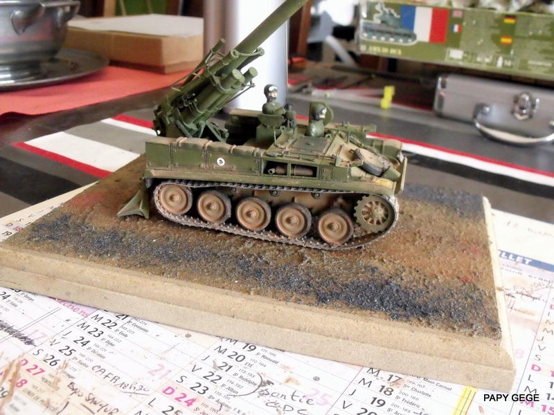 AMX 13 155 Automouvant au 1/35 de heller 25-pds10