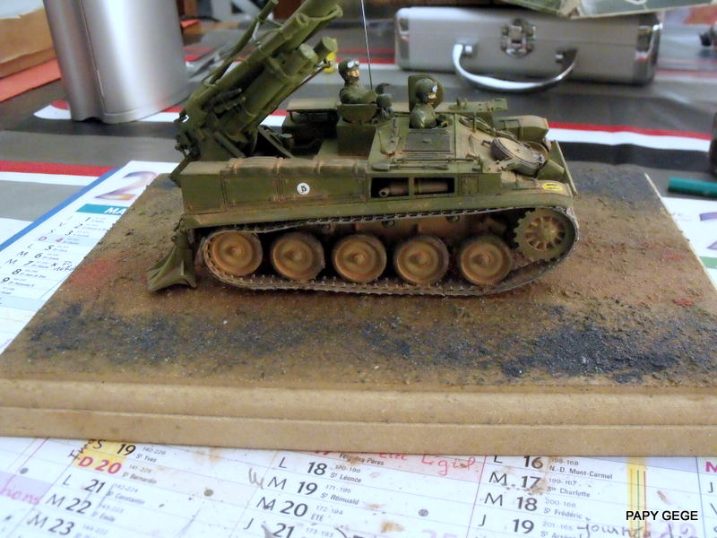 AMX 13 155 Automouvant au 1/35 de heller 32-pds10