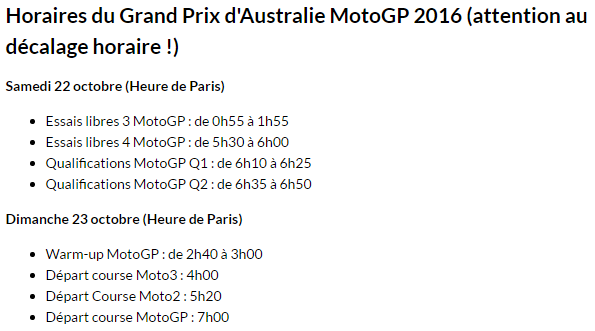 Dimanche 23 octobre - MotoGp - Grand Prix Motorcycle d'Australie - Phillip Island Captur36