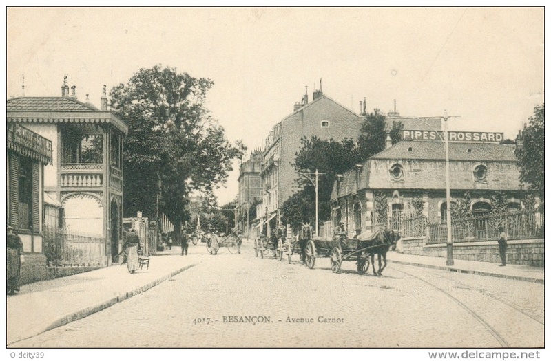 Fabrique des pipes Frassard stationnés à Besançon au début de 1900 Frossa10