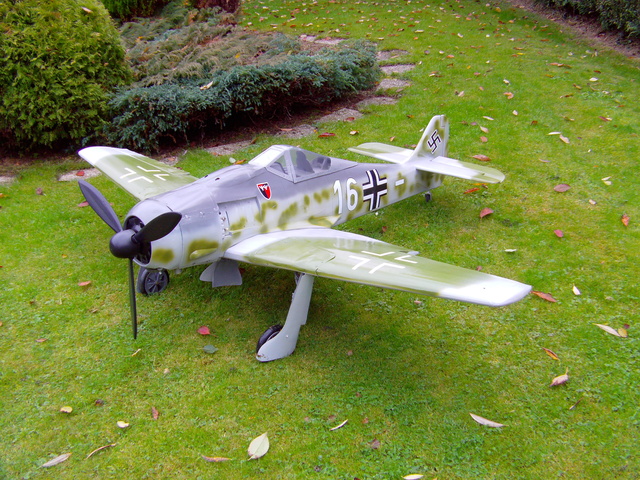 Le Focke-Wulf 190  ( 16 blanc ) en phase de finition !  Imag0029
