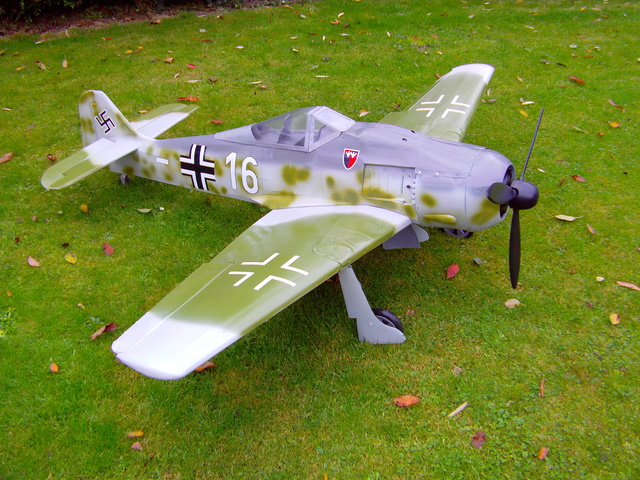 Le Focke-Wulf 190  ( 16 blanc ) en phase de finition !  Imag0030