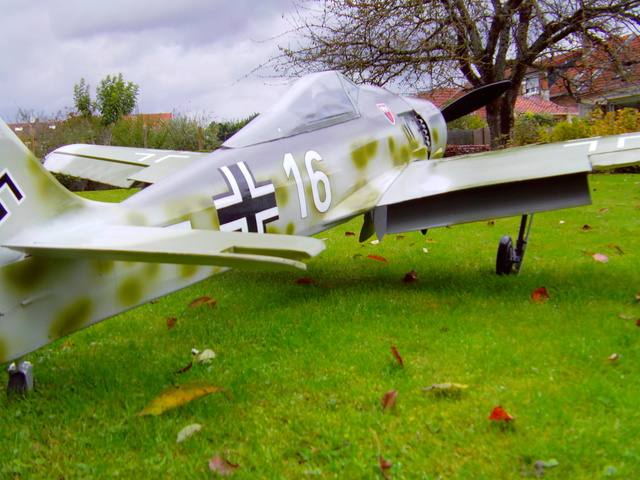 Le Focke-Wulf 190  ( 16 blanc ) en phase de finition !  Imag0034