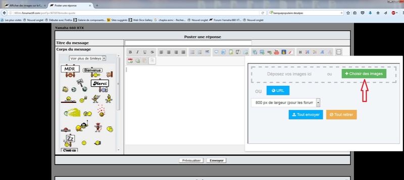 Afficher des images sur le forum 113