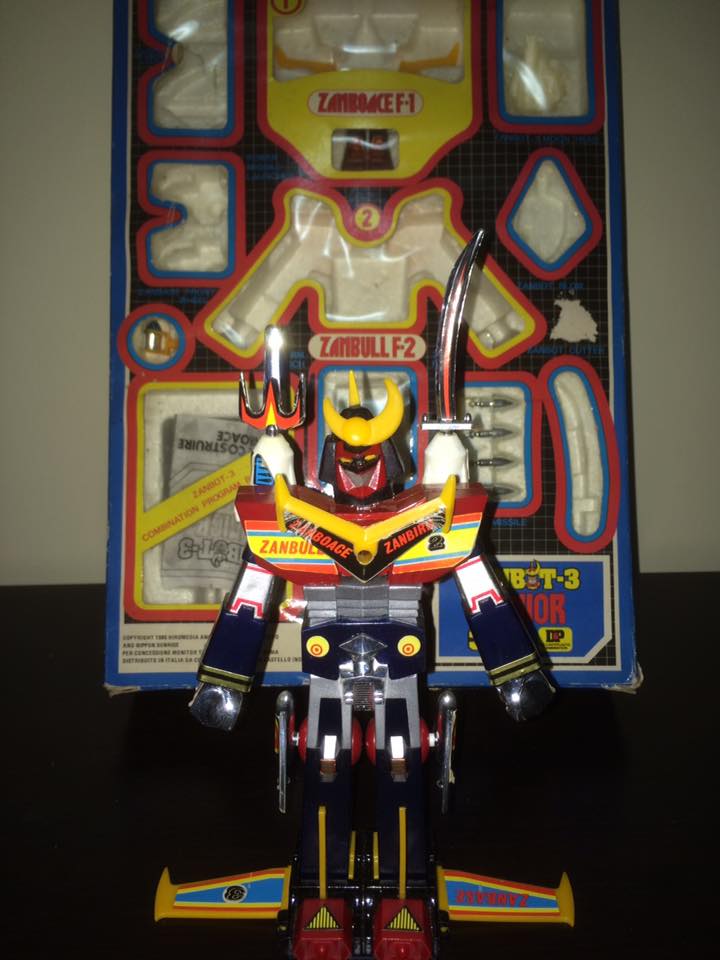 robot - Robot-ZAMBOT-3-Junior-3-in-1-Ceppiratti-Die-Cast-1980-Zamboace-Zambull-Zambase 14359210