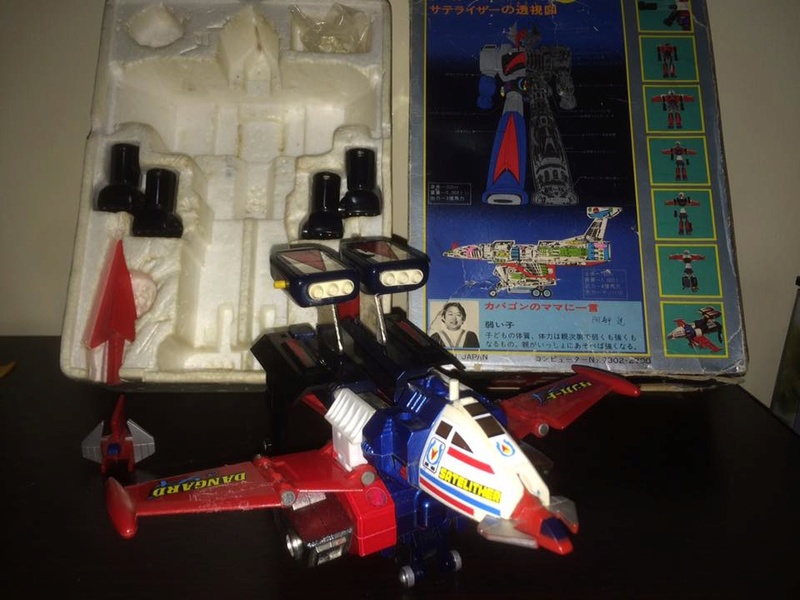 robot - DANGUARD GA 79 Dx METAL POPY DeLUXE SATELIZER ROBOT JAPAN BOX old '70 MATSUMOTO 14440710
