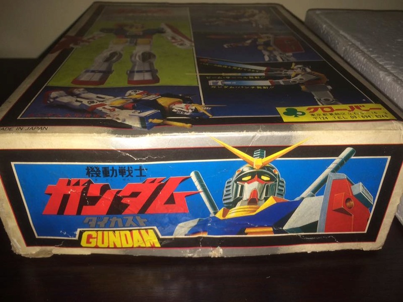 gundam - Robot-Gundam-RX-78-DX-Clover-con 70 80 Vintage Spara Dischi al Petto 14446110