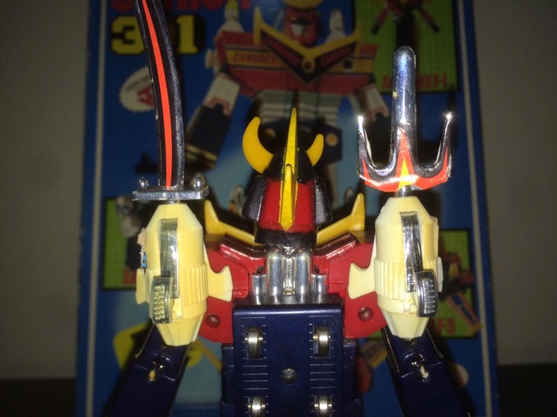 robot - Robot-ZAMBOT-3-Junior-3-in-1-Ceppiratti-Die-Cast-1980-Zamboace-Zambull-Zambase 14462912
