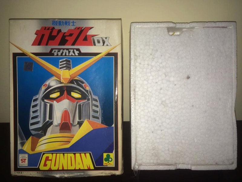 Robot-Gundam-RX-78-DX-Clover-con 70 80 Vintage Spara Dischi al Petto 14470410