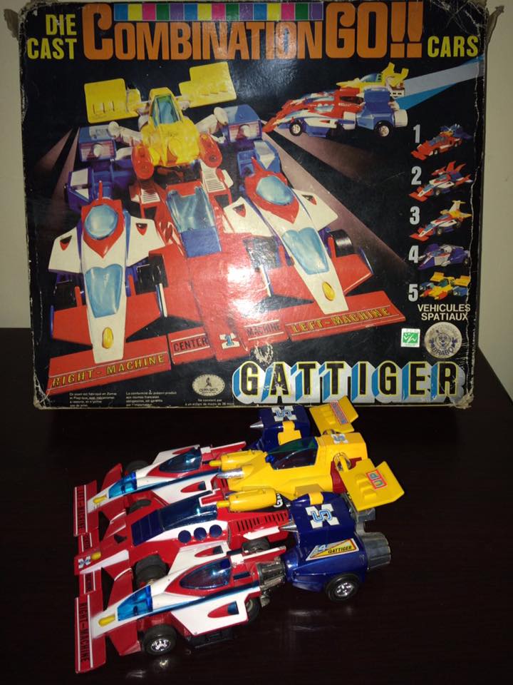 SUPERCAR GATTIGER TAKATOKU CEPPIRATTI SUPER CARS COMBINATION GO CEPPI RATTI 14484612