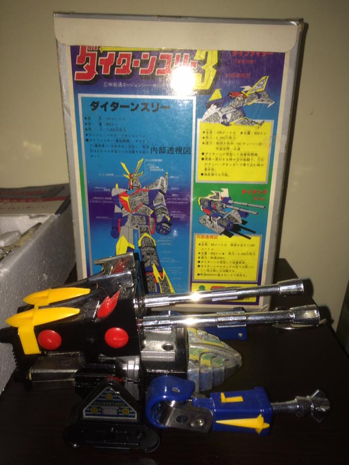 Daitarn 3 Daitan tre Clover Tre trasformazioni Anni 70 /80 Toys Vintage 14502711