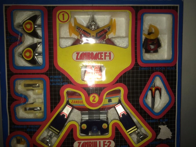 robot - Robot-ZAMBOT-3-Junior-3-in-1-Ceppiratti-Die-Cast-1980-Zamboace-Zambull-Zambase 14517610