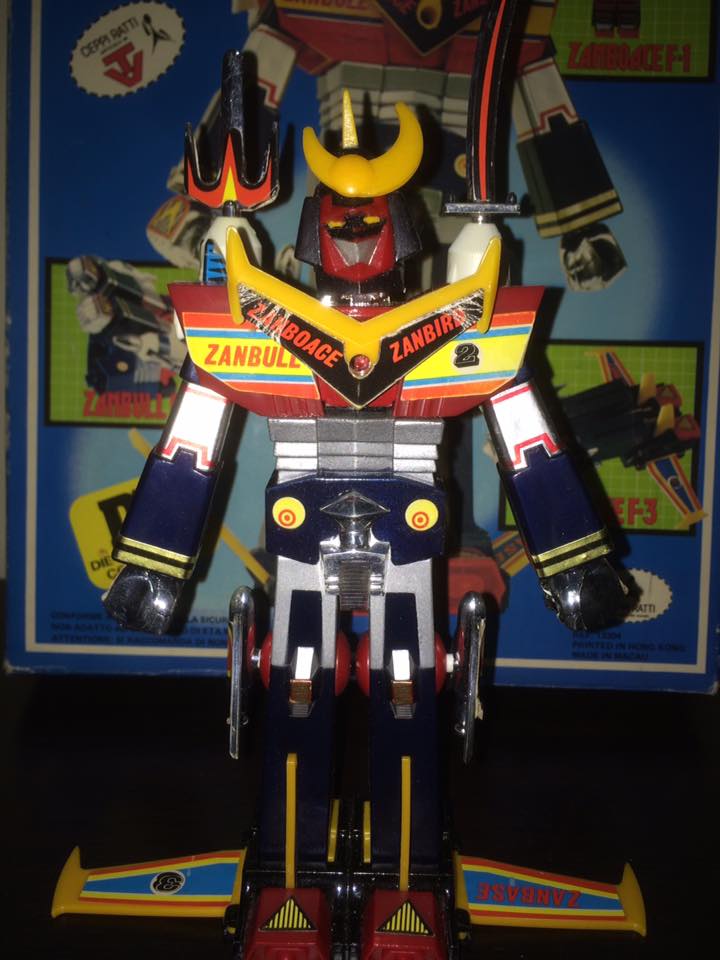 robot - Robot-ZAMBOT-3-Junior-3-in-1-Ceppiratti-Die-Cast-1980-Zamboace-Zambull-Zambase 14519610