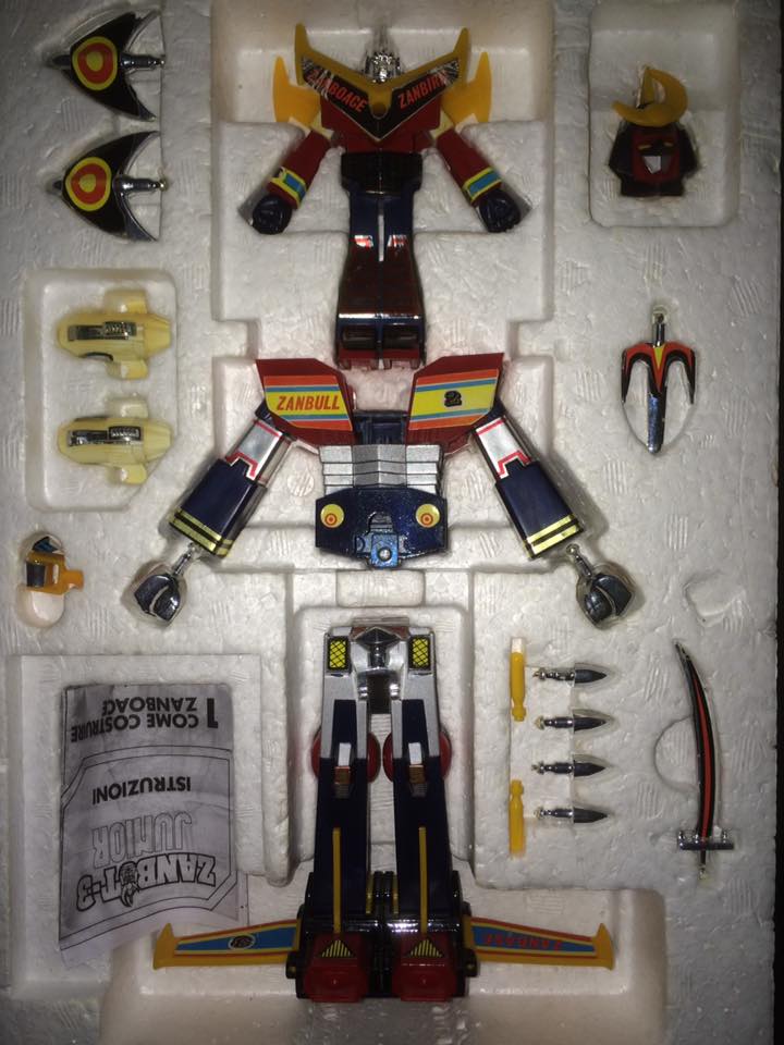 robot - Robot-ZAMBOT-3-Junior-3-in-1-Ceppiratti-Die-Cast-1980-Zamboace-Zambull-Zambase 14522712