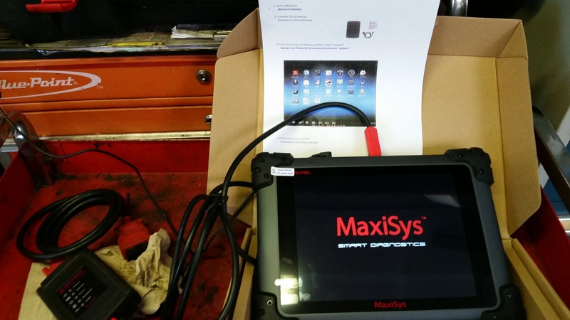 Scanner MaxiSys, carte VGA sauté ou n'ouvre plus ! 20161010