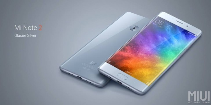 الإعلان رسميا عن الهاتف Xiaomi Mi Note 2 مع شاشة OLED منحنية الطرفين Xiaomi10