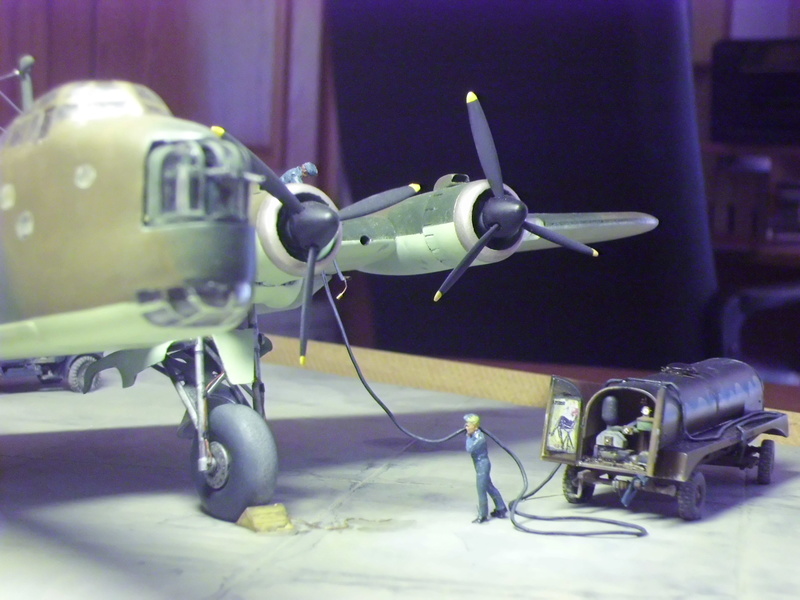 Diorama de ravitaillement Short Stirling 1/72 Airfix Cimg5316