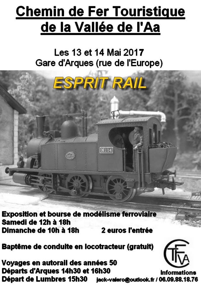 CFTVA expos/bourse modélisme ferroviaire ESPRIT RAIL mai2017 14593710