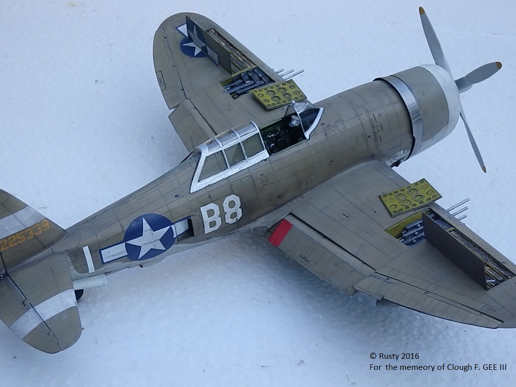 P-47D Thunderbolt : un avion, un pilote, un destin.  (Redux models 1/32) - Page 3 P1010050