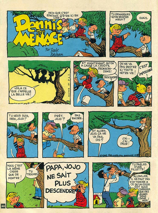 Hank Ketcham et Dennis the Menace ( Denis la Malice ) - Page 4 Dennis11