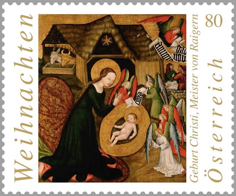 Sondermarke Weihnachten 2016 - Geburt Christi, Meister von Raigern  4_mark10