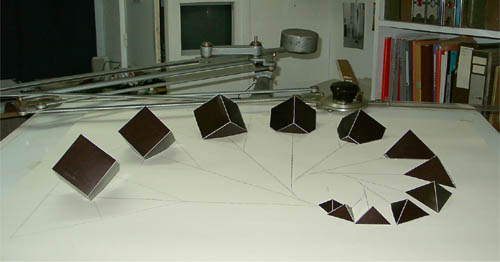 art et mathématique, Pierre Gallais Cubage10