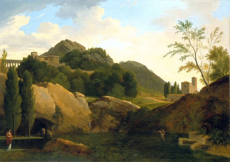 Fin XVIIIe début XIXe Pierre-Henri de Valenciennes et le paysage néoclassique Tumblr10