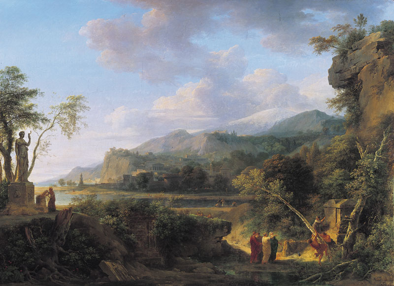 Fin XVIIIe début XIXe Pierre-Henri de Valenciennes et le paysage néoclassique Valenc10