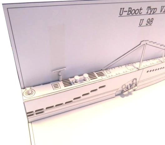 Werftplan U-Boot VII/C U_1410