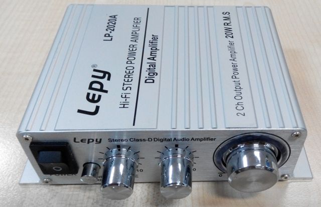 Lepy/Lepai LP-2020A Class D Digital Amplifier Silver Color Lp202013