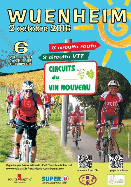 Circuits du vin nouveau à Wuenheim dimanche 02 octobre Circui15